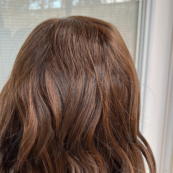 Callie by Amore—-Rene of Paris Lace Front, Hand Tied-Ginger Brown - Picture 7 of 15